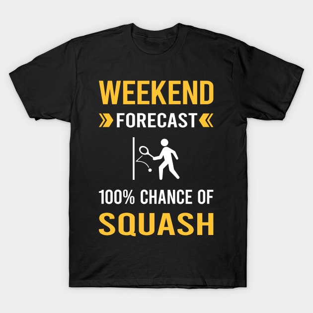 Weekend Forecast Squash T-Shirt by Good Day